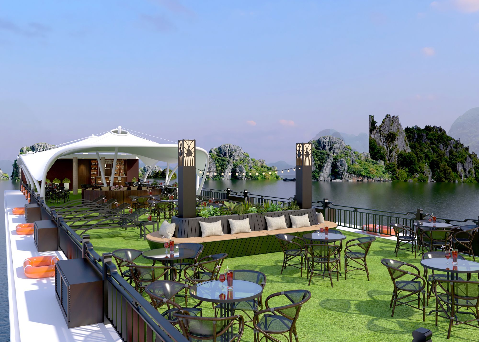 Hotel Margaret Cruises Ha Long Esterno foto