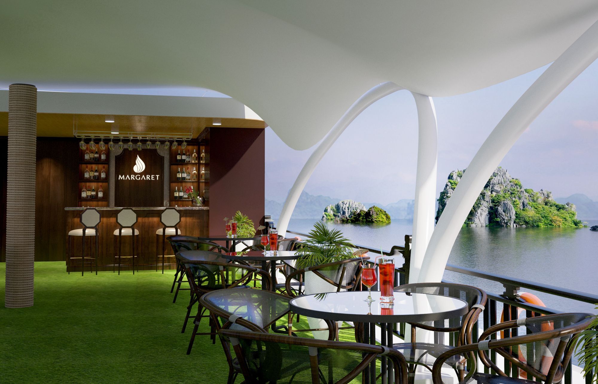 Hotel Margaret Cruises Ha Long Esterno foto